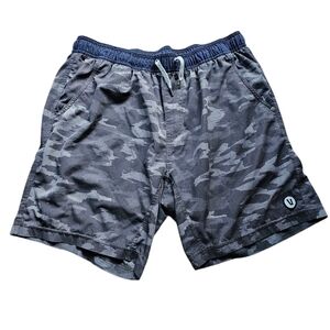 Vuori Army Print Gray Camouflage‎ Shorts Sz S-M